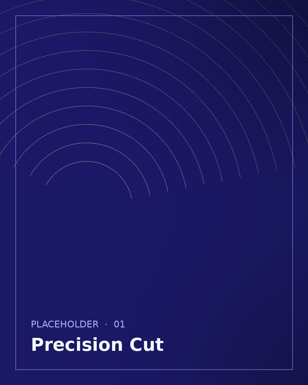 Precision haircut (placeholder)