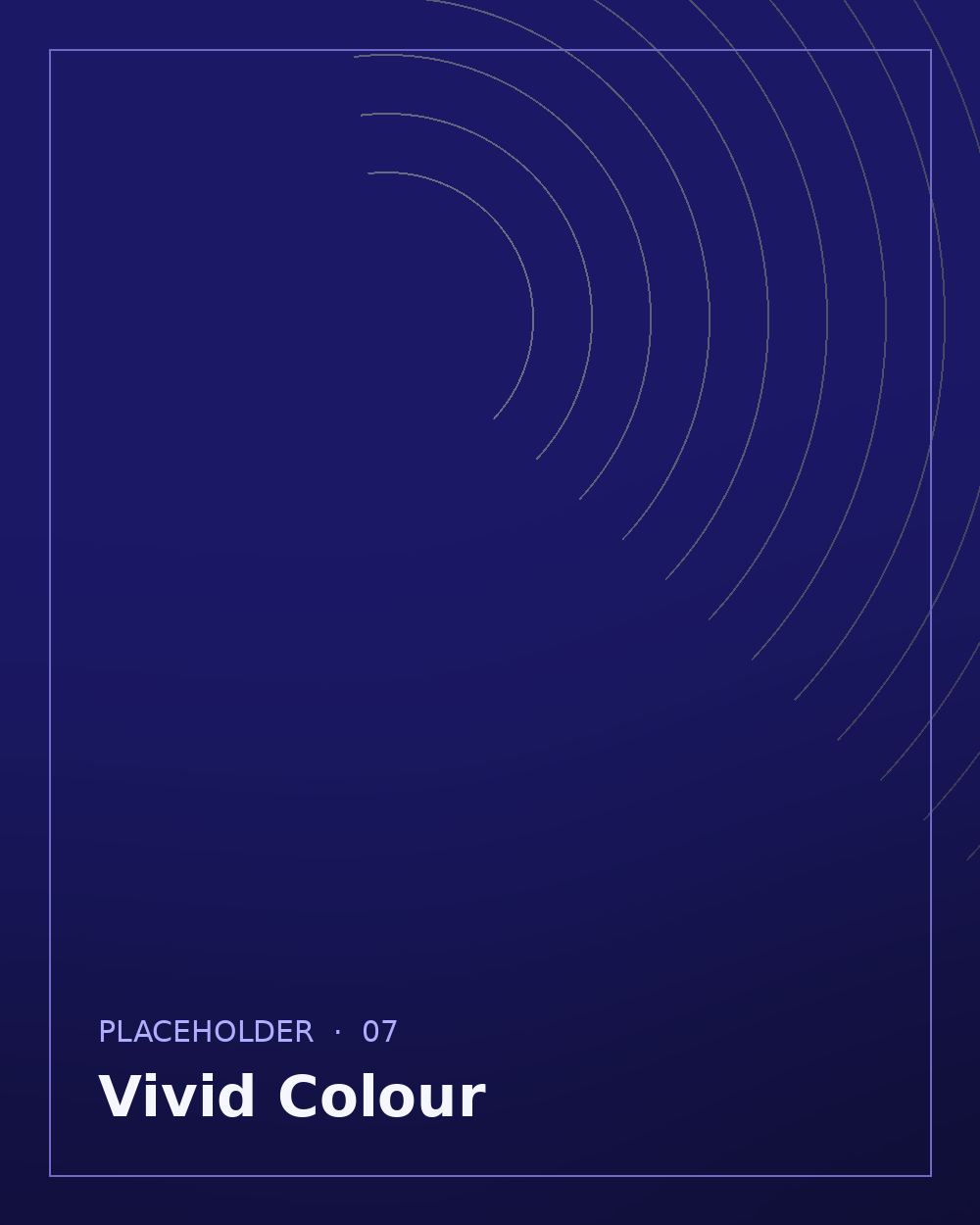Vivid fashion colour (placeholder)